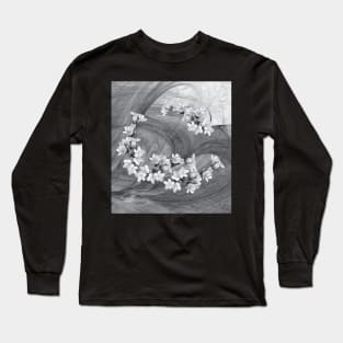 Flowers blowing in the wind Long Sleeve T-Shirt